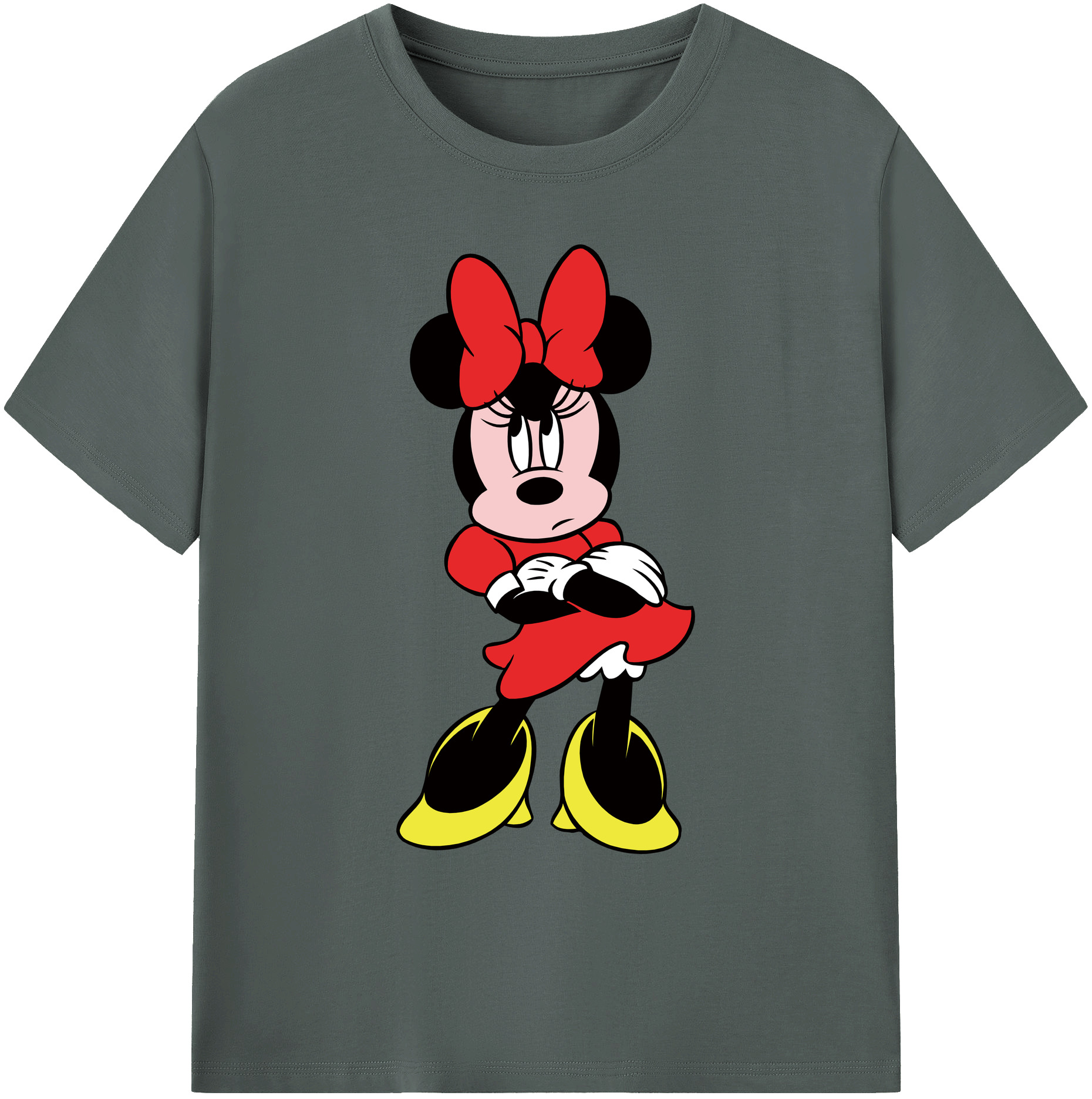 ミッキーマウス Mickey Mouse 綿100％ メンズ半袖Tシャツ｜肌触りやわらか＆通気性